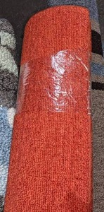Mainstays 54 x 72 OrangeRed Area Rug