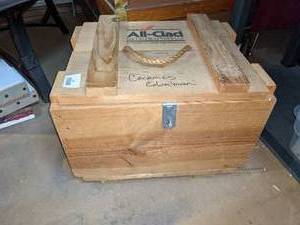 All-Clad Wood Crate