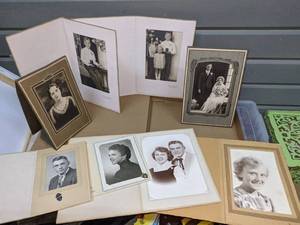 Vintage & Antique Photographs in Cardstock Frames