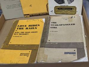 Vintage Dramatic Playservice Booklets