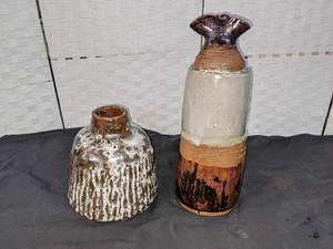 2 Artisan Pieces of Vintage Pottery