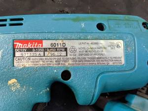 Makita Cordless Drill Driver 6011d 12v 38