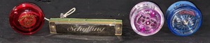 Schylling Harmonica & 3 Collectible Yo-Yos