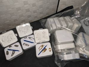 Large Lot of Hearing Aid Repair & Replacement Parts