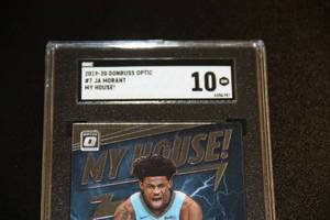 lot 2 image: 2019-20 Donruss Optic My House Ja Morant Rookie Card SGC Gem Mint 10