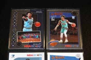 lot 11 image: 2019-20 Ja Morant Rookie Card Lot  4 Cards