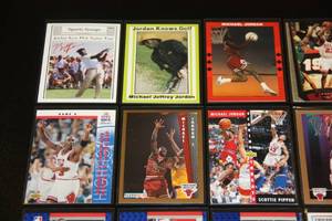 lot 24 image: Michael Jordan Basketball Card Lot  24 Cards