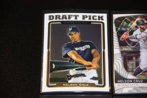 lot 37 image: Nelson Cruz Baseball Card Lot w Rookie Card  12 Cards
