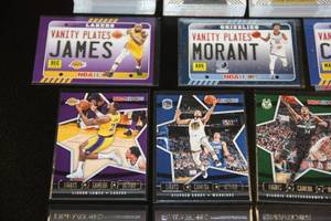lot 42 image: 2020-21 Hoops Basketball Card Lot  155 Cards