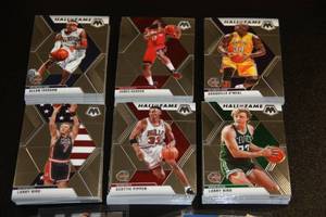 lot 44 image: 2019-20 Mosaic Basketball Card Lot  90 Cards