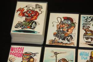lot 63 image: 1969-1973 Donruss Odd Rods Trading Card Lot  68 Cards