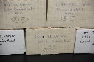 lot 101 image: 1991-92 Upper Deck Basketball Complete Set Lot  5 Sets