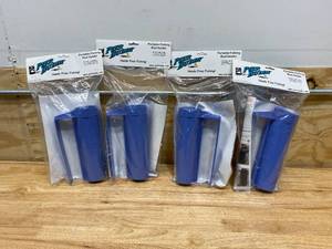 lot 33 image: PIER BUDDY Lot of 4- Portable Fishing Rod Holders