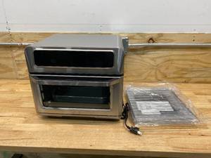 lot 37 image: CHEFMAN Toast-Air Air Fryer  Oven - 20 Liters - Stainless Steel