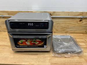 lot 38 image: CHEFMAN Toast-Air Air Fryer  Oven - 20 Liters - Stainless Steel