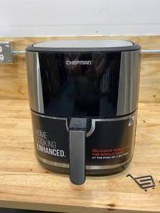 lot 39 image: CHEFMAN 8qt Digital Air Fryer - Silver