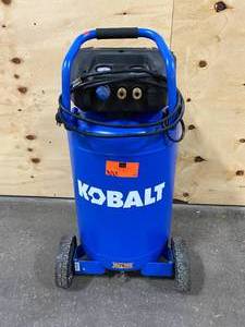 lot 45 image: KOBALT 20-Gallon Single Stage Portable Corded Electric Vertical Air Compressor