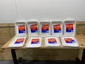 lot 59 image: GRAINGER APPROVED Lot of 9-  Paint Tray Liner, 1 qt, Plastic. (10 liners per pack)