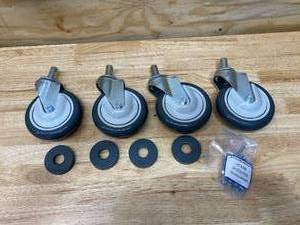 lot 61 image: Set of 4-  5 Casters