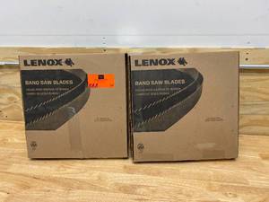 lot 63 image: LENOX Lot of 2-  Band Saw Blade, 1 in Blade Width, 10 ft Blade Length, 812 Teeth per Inch