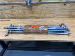 lot 70 image: GRAINGER APPROVED Lot of 9-  36 in Carbon Steel Anchor Bolts