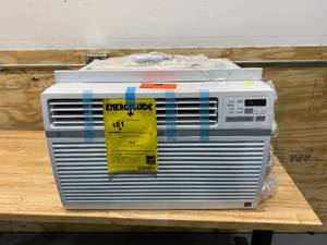 lot 13 image: LG ELECTRONICS 10,000 BTU Window Smart (Wi-Fi) Air Conditioner with Remote, ENERGY STAR in White