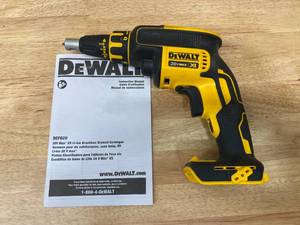 lot 73 image: DEWALT 20-Volt MAX XR Cordless Brushless Drywall Screw Gun (Tool-Only)