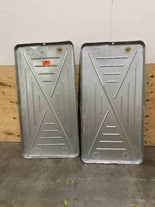 lot 75 image: DIVERSITECH Lot of 2-  Condensate Drain Pans, 26 Gauge Galvanized Steel, Length (In.) 60 in, Width (In.) 30 in