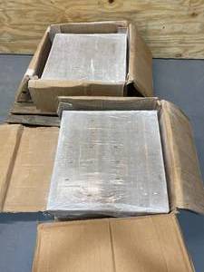 lot 84 image: ARMSTRONG Lot of 2-  Ceiling Tile, Width 24 in, Length 24 in, 58 in Thickness, Mineral Fiber, PK 16