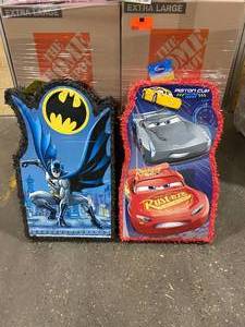lot 99 image: Lot of Pinatas (mixed sizes)