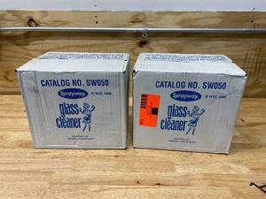 lot 112 image: SPRAYWAY Lot of 2 Cases of-  Glass Cleaner - 19oz (12 Per Case)