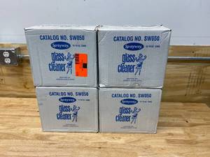 lot 113 image: SPRAYWAY Lot of 4 Cases of-  Glass Cleaner - 19oz (12 Per Case)