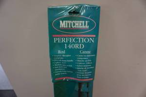 lot 148 image: Mitchell Model Perfection 140 RD Rod and Reel Combo Package