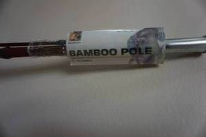 lot 154 image: Danielson 10 2 Section Bamboo Fishing Pole