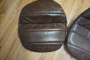 lot 175 image: Plastic Molded Boat Seat With Padded Cover and Extra Padded Cover