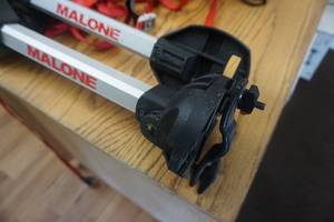 lot 237 image: Malone Brand Car Roof Top Kayak StorageHauling System