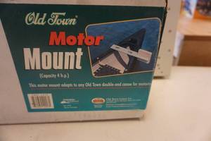 lot 252 image: Old Town Model B111B Canoe Motor Mount Bracket