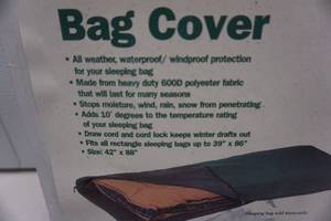 lot 275 image: Cabin Creek Brand Sleeping Bag Cover