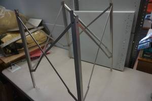 lot 285 image: Coleman Folding Light Weight CooktopTable Base