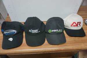 lot 112 image: Lot of 4 - Archery Themed Baseball Caps