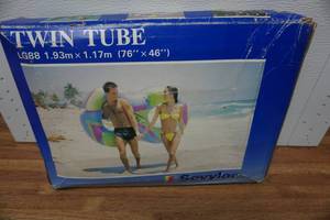 lot 119 image: Sevylor Brand Twin Water Sports Tube 76 Width