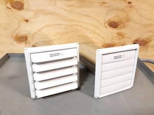lot 511 image: NEW Pair of 6 Duct Outside Vents - Exhaust and Intake