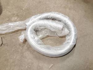 lot 499 image: NEW 3 x 7 Section of Aluminum Flex Duct