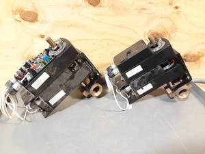 lot 497 image: (2) Delta Control Products Valves w Actuators - 1-12 NPT 3-Way Valves