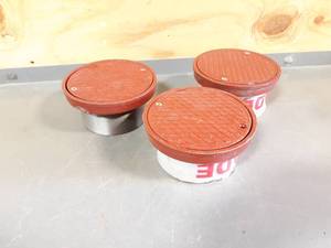 lot 579 image: NEW Lot of 3  Cleanouts 4 NPT