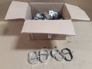 lot 628 image: NEW Lot of 47  1-12 IP Pipe Clevises