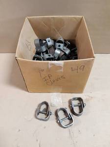 lot 630 image: NEW Lot of 49  1 IP Pipe Clevises