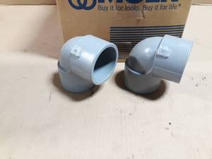 lot 663 image: NEW Lot of 12 CPVC Sch80 2 90° Elbows