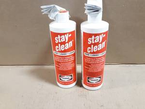 lot 760 image: (2) New Bottles of Harris Stay-Clean Liquid Soldering & Tinning Flux - 16oz each