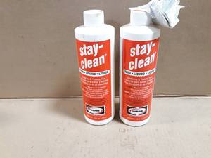lot 761 image: (2) New Bottles of Harris Stay-Clean Liquid Soldering & Tinning Flux - 16oz each